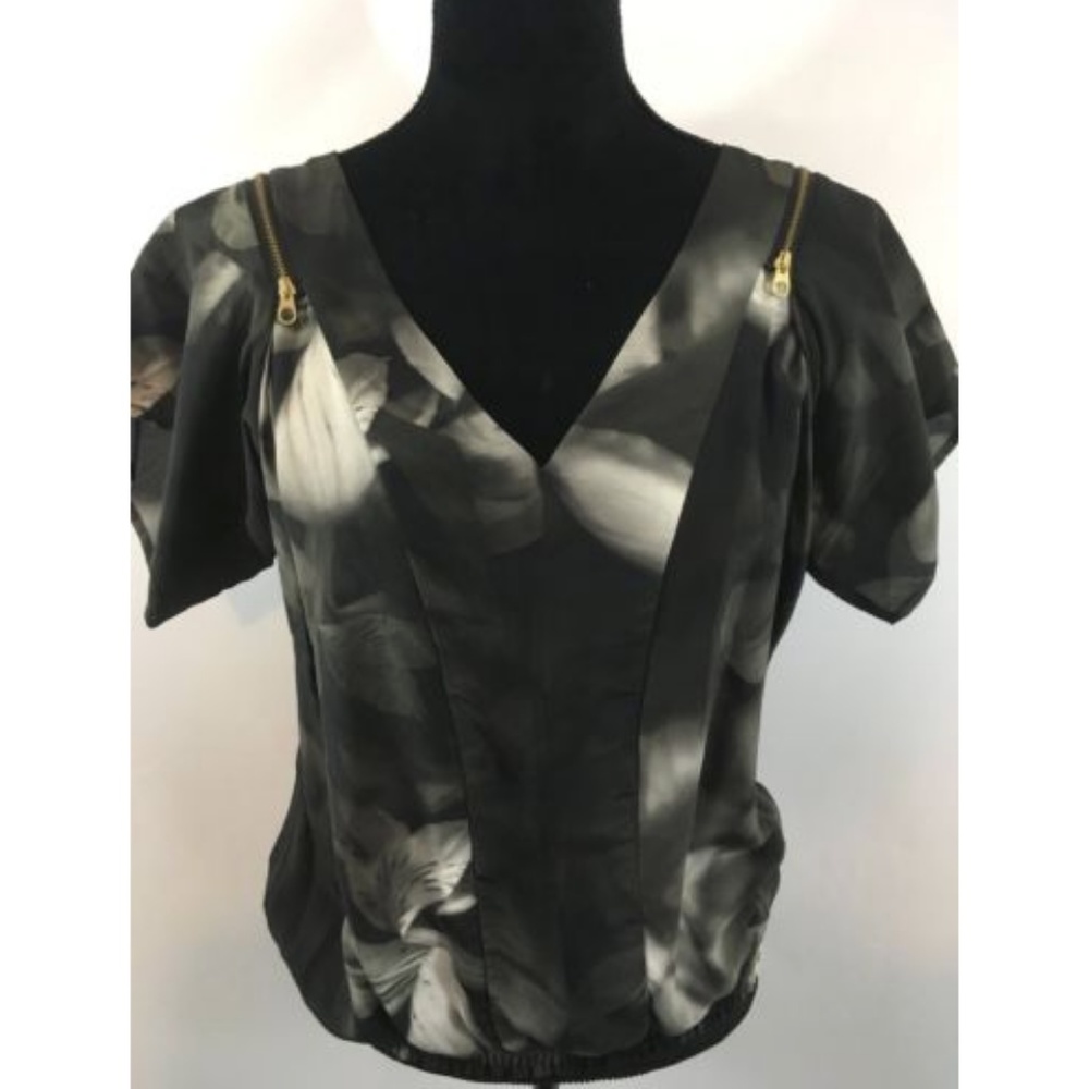 Ted Baker London Silk Blouse NWOT Sz 10 US (2 UK)